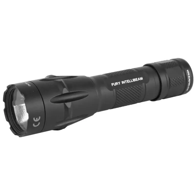 FURY W/INTELLIBEAM TECHNOLOGY, 6V, DUAL FUEL, INTELLIBEAM/HIGH 1500 LU, WH LED, ALUM BLACK TYPE III ANO, CLICK SWITCH