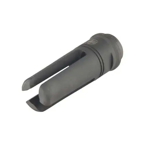 3 PRONG FLASH HIDER FOR AR10/LR308, SERVES AS SUPPRESSOR ADAPTER FOR SOCOM 7.62 SUPPRESSORS. 5/8X24 THREAD