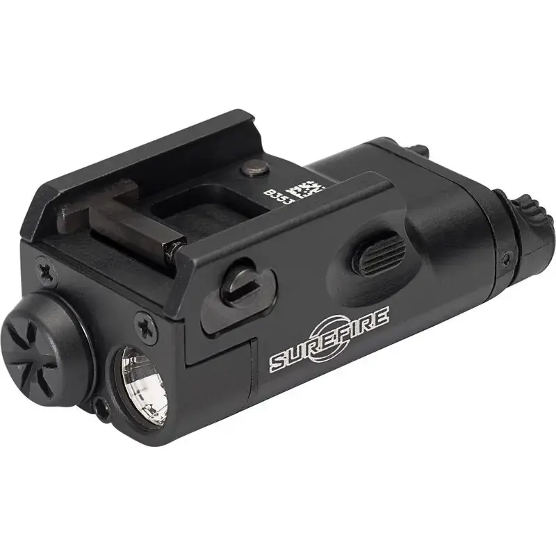 Surefire XC1B XC1-B Weaponlight Handgun Clear LED 300 Lumens Black Anodized Aluminum AAA Battery