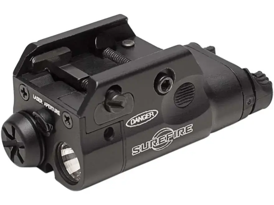 Surefire XC2A XC2 Laser/Light Combo 300 Lumens/635nm White LED 300 Lumens Red Laser Black Anodized Aluminum