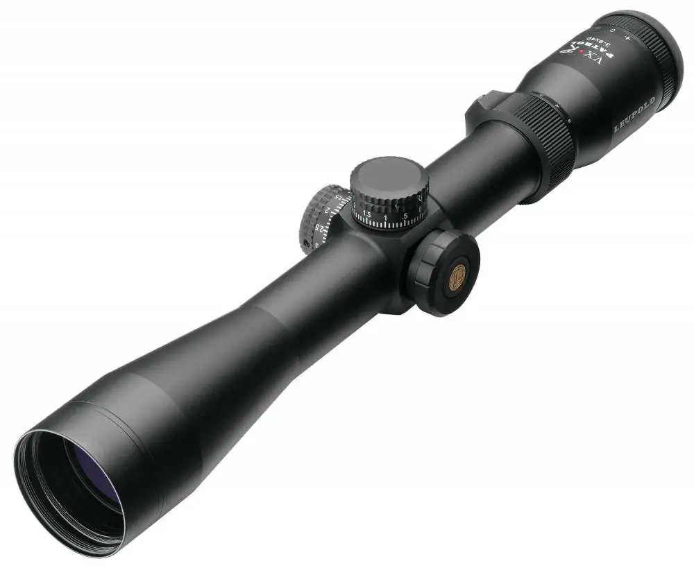 Leupold 113771 VX-R Patrol 3-9x 40mm Obj 33.6-13.6 ft @ 100 yds FOV 30mm Tube Black Matte Finish Illuminated FireDot TMR (SFP)