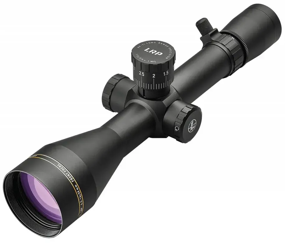 Leupold 172339 VX-3i LRP 4.5-14x 50mm Obj 20.50-7.60 ft @ 100 yds FOV 30mm Tube Black Matte Finish CCH (FFP)