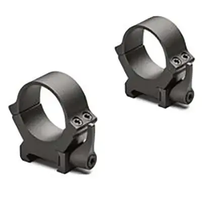 Leupold 174076 QRW2 Rings Leupold Cross Slot Base 30mm Medium Black Matte