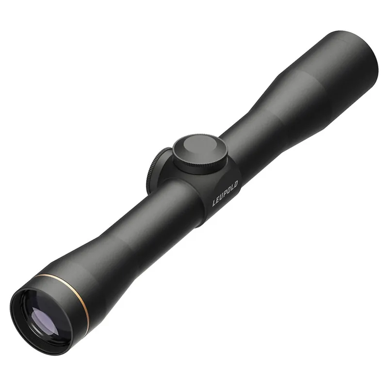 Leupold 58810 FX-II Scout 2.5x 28mm Obj 22 ft @ 100 yds FOV 1" Tube Black Matte Finish Duplex (SFP)