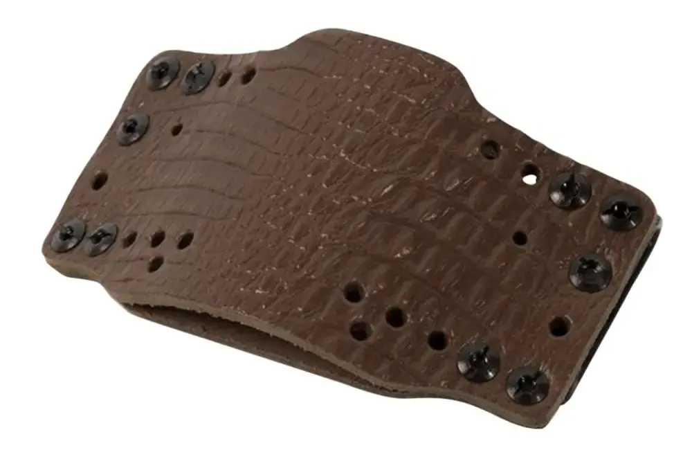 Limbsaver 12522 CrossTech Leather Dark Brown Leather Ambidextrous IWB/OWB