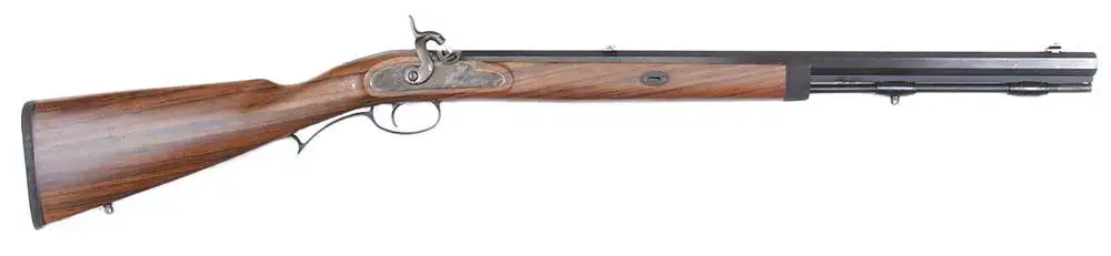 Lyman 6033140 Deerstalker 50 Cal 24" #11 Percussion Color Case Hardened Receiver Blued Barrel Hardwood Stock