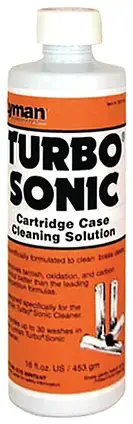 Lyman Turbo Sonic Concentrated Cartridge Case Cleaning Solution 4 oz