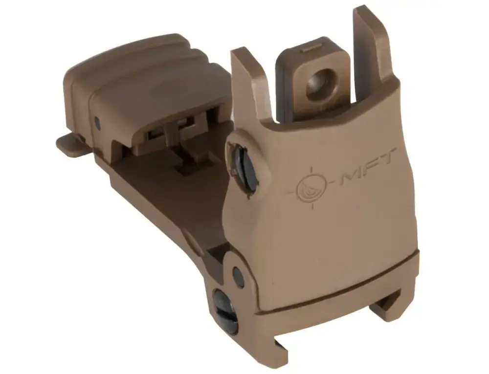 MFT SIGHT REAR BACK UP SDE POLY W/ WIND ADJ