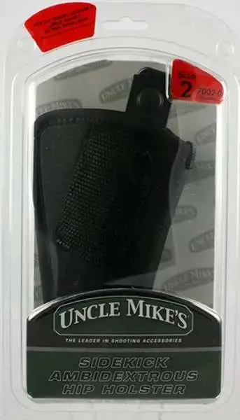 Uncle Mikes 70020 Sidekick 4" Med/Intermediate DA Black Nylon