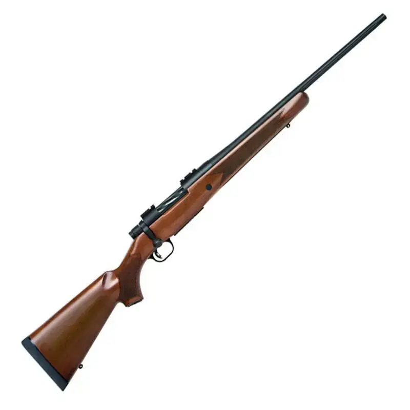 Mossberg Patriot Youth Bolt 243 Win 20" 5+1 Walnut Stock Blued