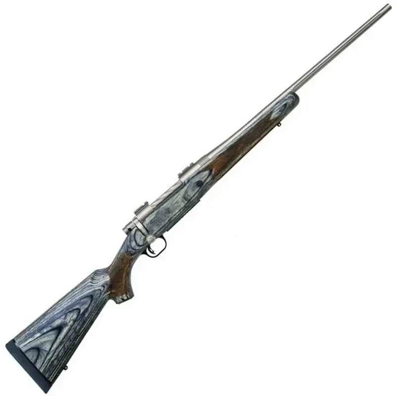 Mossberg Patriot Bolt 270 Win 22" 5+1 Laminate Gray Stk Silver Marinecote