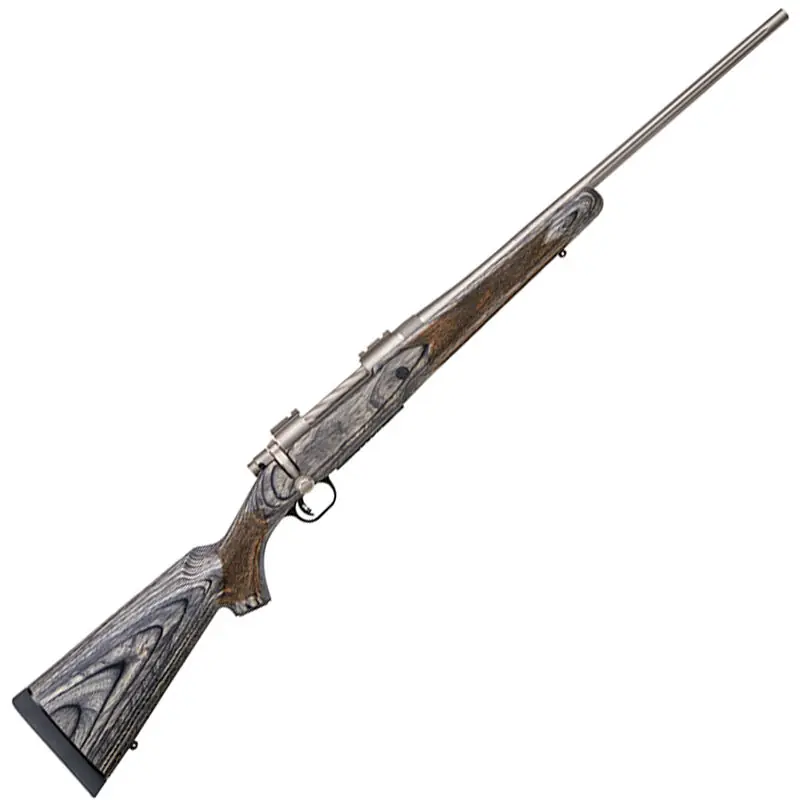 Mossberg Patriot Bolt 300 Win Mag 22" 4+1 Laminate Gray Stk Silver Marinecote
