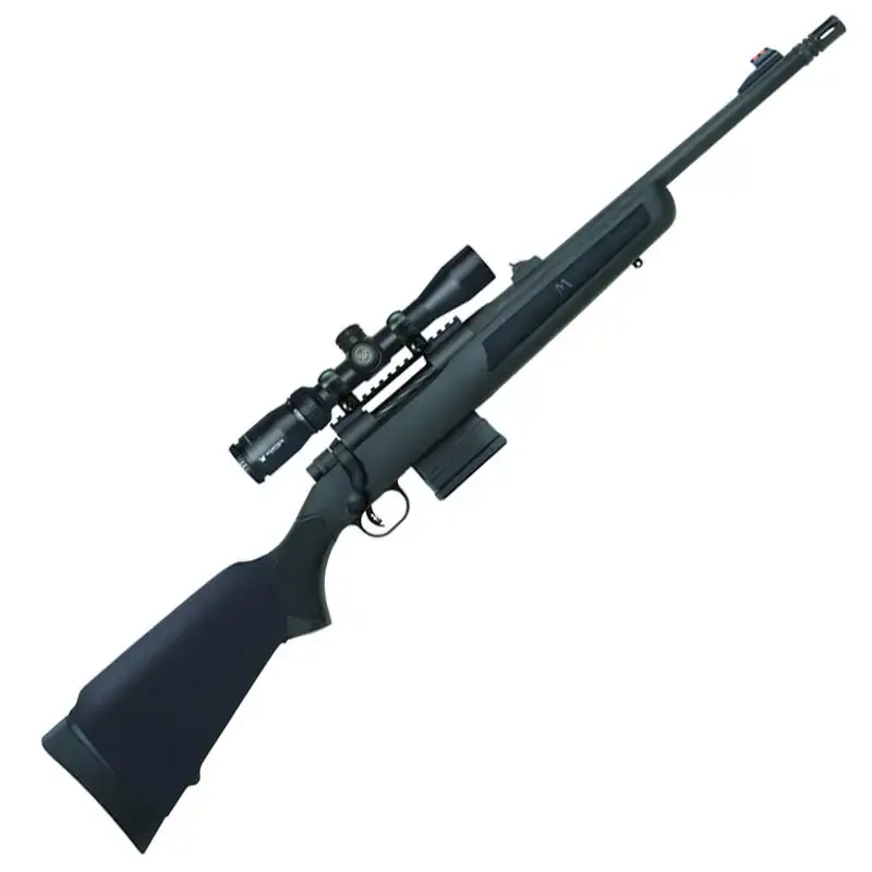 Mossberg MVP Patrol Vortex Scoped Combo Bolt 308 Winchester/7.62 NATO 16.25" FB FH 10+1 AS Synthetic Black Stk Blued