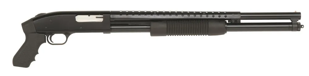 Mossberg 500 Tactical Blued 12 Gauge 20" 3" 7+1 Fixed Pistol Grip Stock