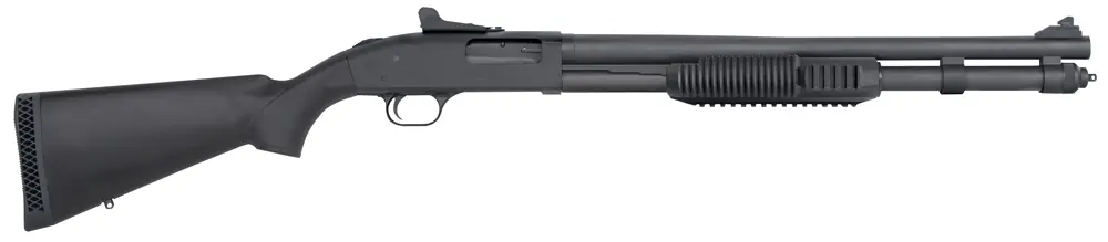 Mossberg 590 Tactical Tri-Rail Blued Heat Shield 12 Gauge 20" 3" 8+1