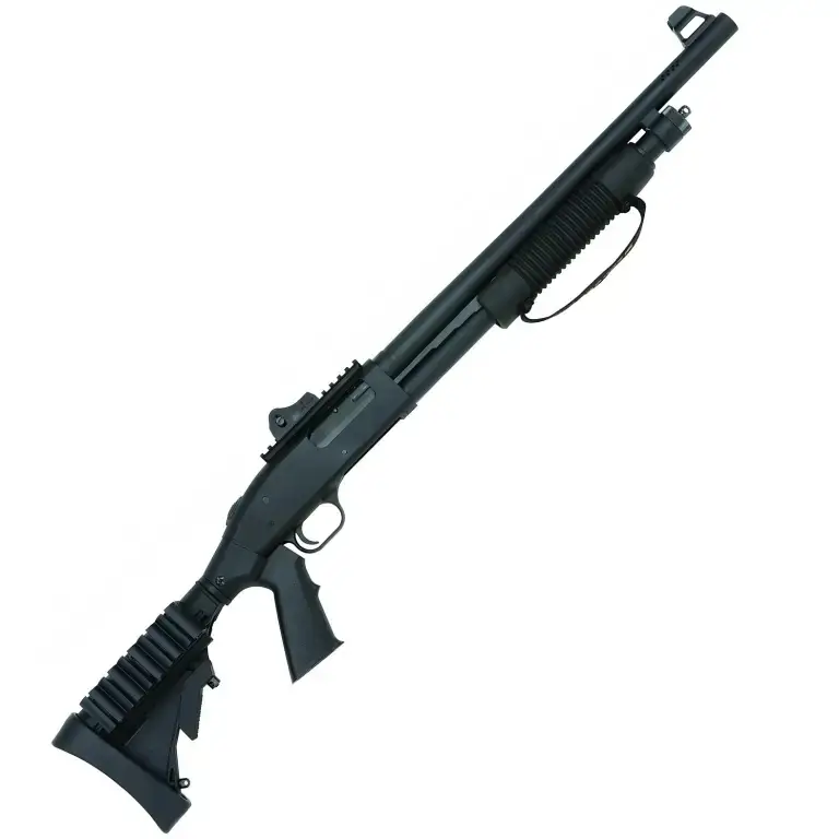 Mossberg 500 Tactical SPX Blued 12 Gauge 18.50" 3" 5+1 6 Position w/Side Saddle Stock
