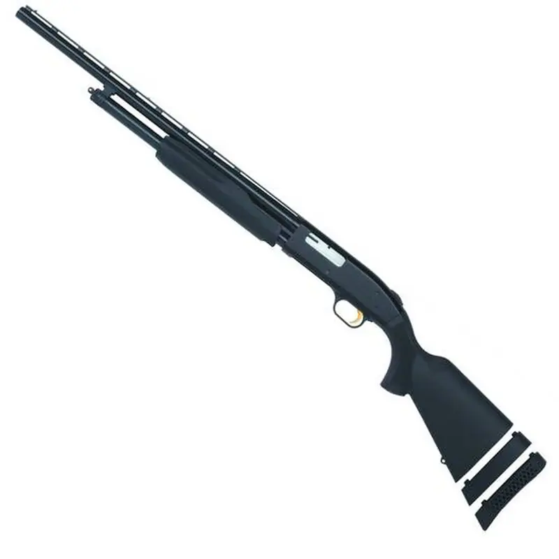 Mossberg 59822 500 Youth 20 Gauge 22" 5+1 3" Blued Fixed w/Spacers Stock Black Left Youth/Compact Hand