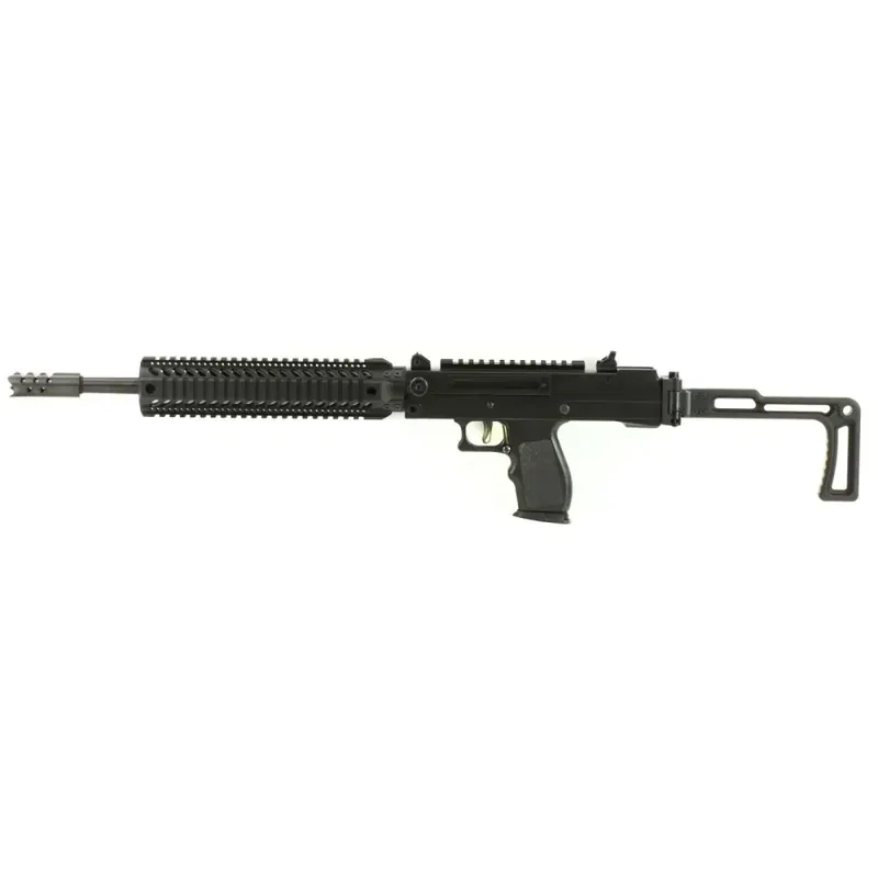 MasterPiece Arms Defender Carbine 5.7x28mm 16" 20+1 Black Cerakote Folding Stock