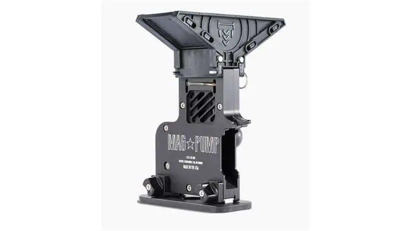 MagPump MPAK47ELITE AK-47 Elite Magazine Loader 7.62x39mm 90 rd AK-47 Aluminum Black Finish