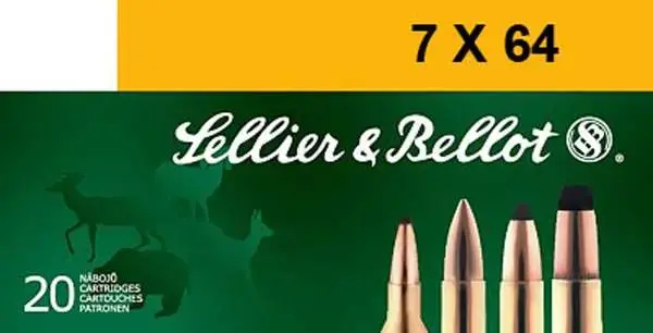 Sellier & Bellot SB764B Rifle 7x64mm Brenneke 173 gr Soft Point Cut-Through Edge (SPCE) 20 Round Box
