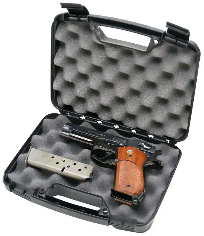 MTM 80740 Case-Gard Single Gun Case up to 6" Barrel Textured Polypropylene