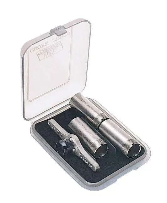 MTM CT341 Choke Tube Case Small Polypropylene Clear Smoke 3 Extended or 6 Standard