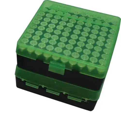 MTM P1004516T Case-Gard P-100 9mm Luger/380 ACP 100rd Green