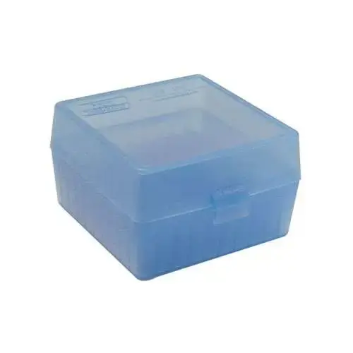 MTM RS10024 Case-Gard R-100 Multi-Caliber 100rd Clear Blue Small 17/223