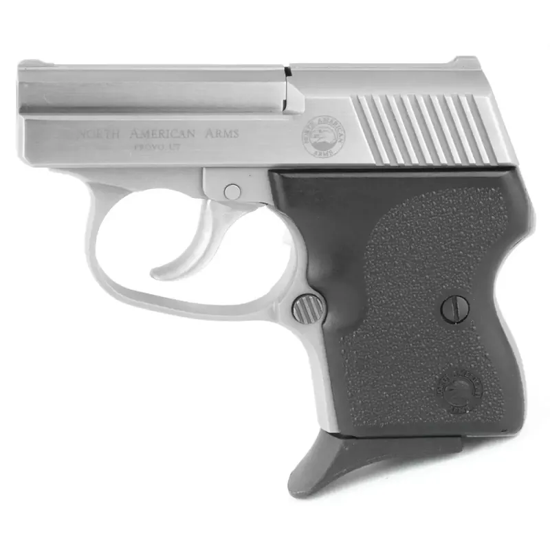 NAA 32GUARDS Guardian 32 ACP 2.19" 6+1 Stainless Black Rubber Grip