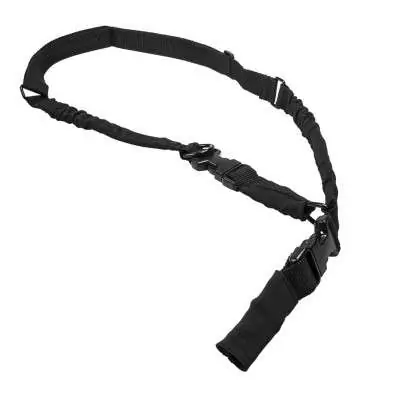 NCStar AARS21PB 2/1 Point Sling 1.25" W x 55"-72" L Adjustable Bungee Black