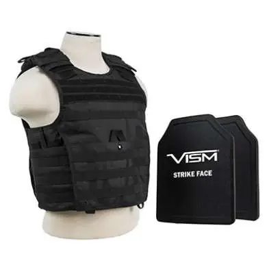 Expert Carrier Vest/Two 10"X12"/Blk