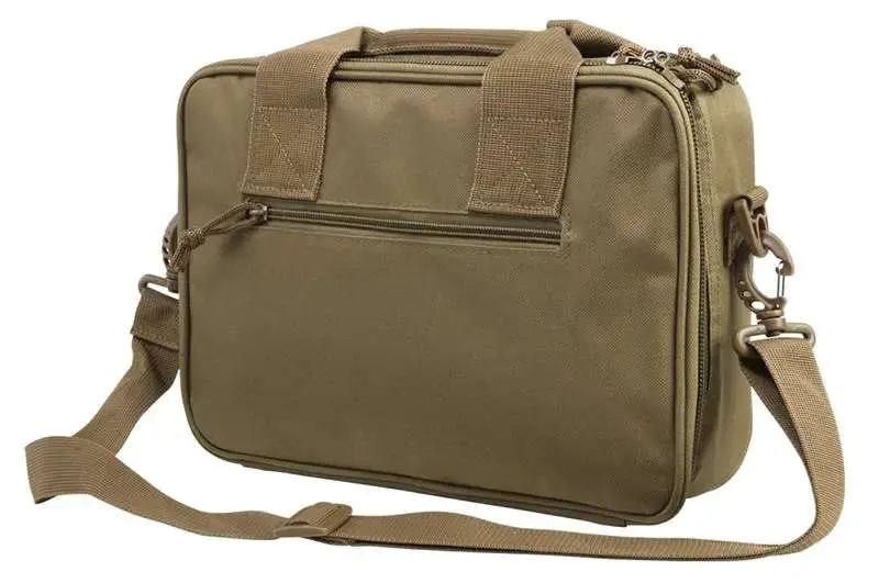 NCStar CPDX2971T Double Pistol Range Bag Tan