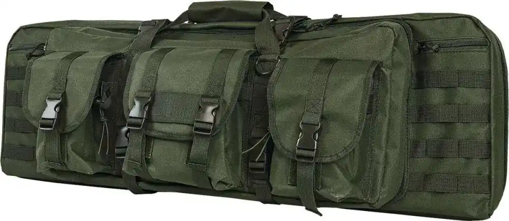 Double Carbine Case/Green/36 In