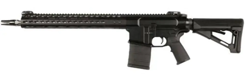 Noveske 02000291 N6 Gen III 308 Win,7.62x51mm NATO 16" 25+1 Black Cerakote Adjustable Magpul STR Stock