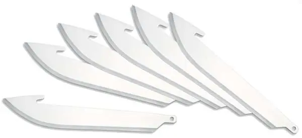 Outdoor Edge RR306 Razor-Lite 3" 420J2 Stainless Steel Blade 6 Pack