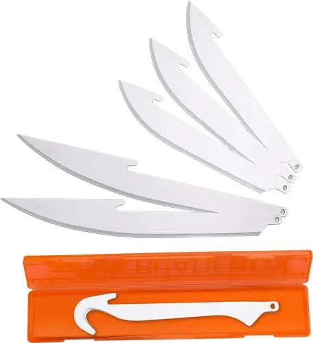 OUTDOOR EDGE RPLCMNT COMBO BLD SET 3DROP/2BONE/1GUT HOOK