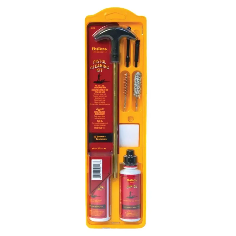 Outers 46410 Pistol Cleaning Kit Universal Pistol Cleaning Kit