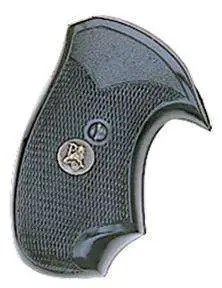 Pachmayr 03147 Compact Pistol Grip Rossi Small Revolvers Black Rubber