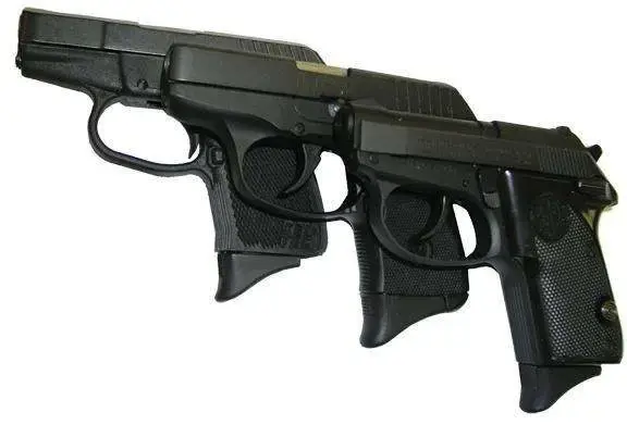 Pearce Grip PG380 Beretta 3032/Kel-Tec P3AT/Bersa 380 ACP Grip Extension Black