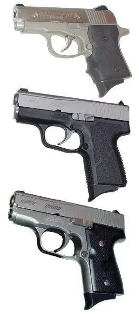 Pearce Grip PGMK9 Kahr, Colt Pocket Nine 9mm/40 S&W Grip Extension Black Finish