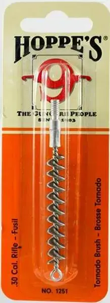 Hoppes 1251 Tornado Brush Rifle 30 Cal Rifle Stainless Steel Brush