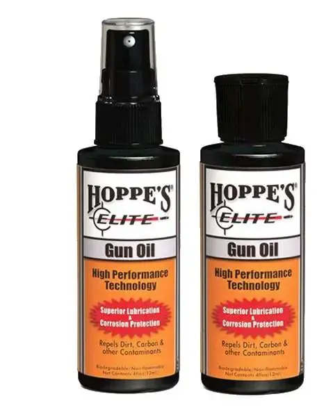 Hoppes GO4 Elite Gun Oil 4 oz Squeeze Bottle