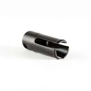 Patriot Ordnance Factory 00870 Flash Hider 223 Rem,5.56x45mm NATO 1/2"-28 tpi Black Steel