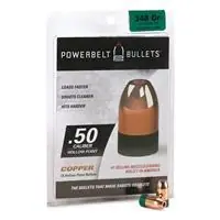 CVA Powerbelt Copper 50 Black Powder Hollow Point 348 GR 20 Pack