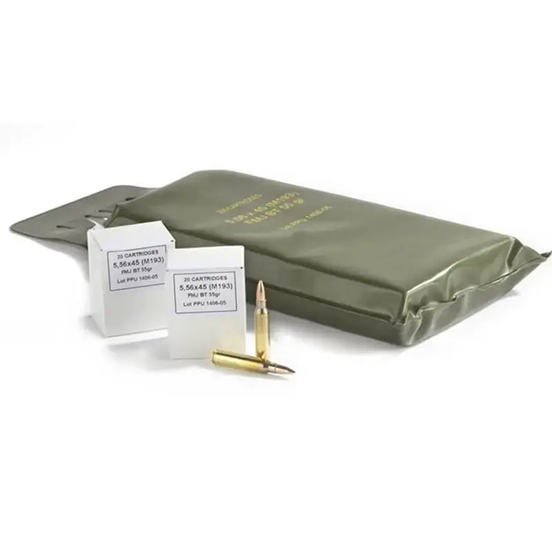 PPU PPN5561BP Mil-Spec 5.56x45mm NATO 55 gr Full Metal Jacket Boat Tail (FMJBT) 200 Round Box
