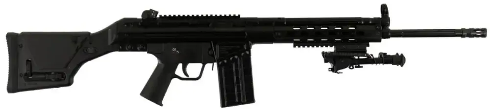 PTR MSG 308 Win,7.62 NATO 18" 20+1 Black Fixed Magpul PRS Stock
