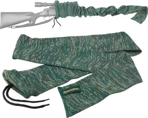 Remington 18494 Gun Sock Cotton Treated W/Silicone Green
