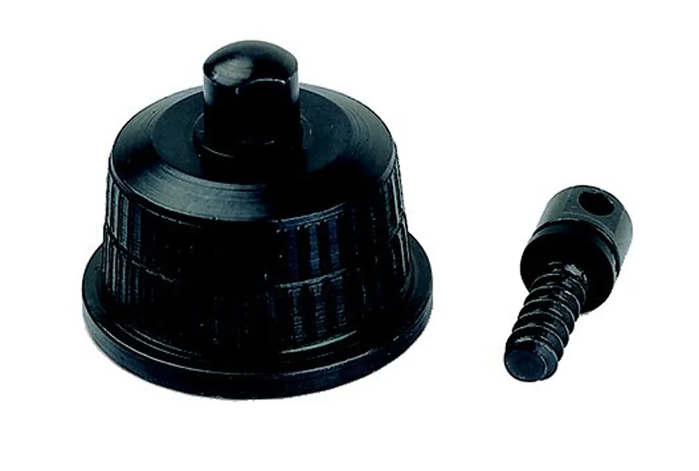 Remington Accessories 19462 Magazine Cap 12/16 Gauge 870/1100/1187 Magazine Cap W/Swivel Stud Steel Black Finish