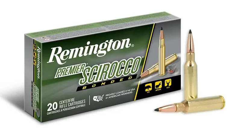 Remington Ammunition PRSC65CR Premier Scirocco Bonded 6.5 Creedmoor 130 gr Swift Scirocco Bonded 20 Round Box