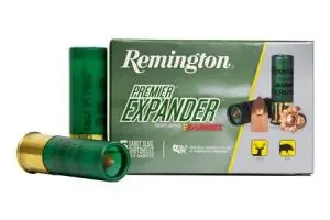 Remington Ammunition PRX12M Premier Expander 12 Gauge 3 437 GR 5 Round Box